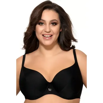 Dámské plavky Horní díl plavek SK 113 plus black - AVA černá 105/F