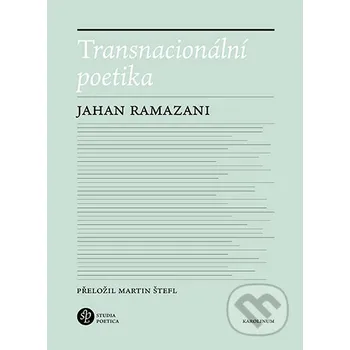 Kniha Transnacionální poetika - Jahan Ramazani Karolinum