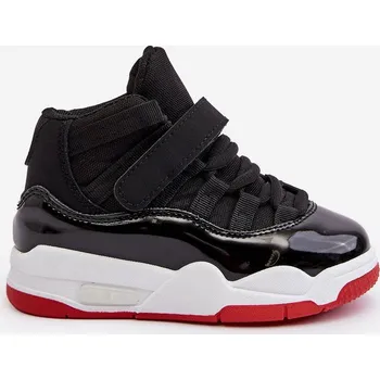 Sada pánského spodního prádla Dětské sportovní boty šněrovací černá-červená Darina 25