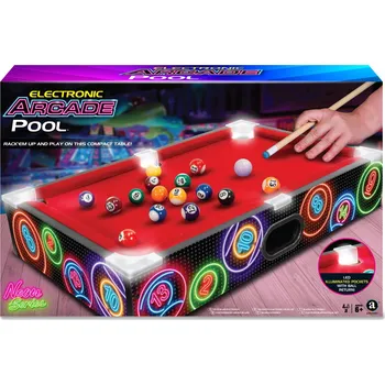 Desková hra Elektronický arkádový kulečník Neon