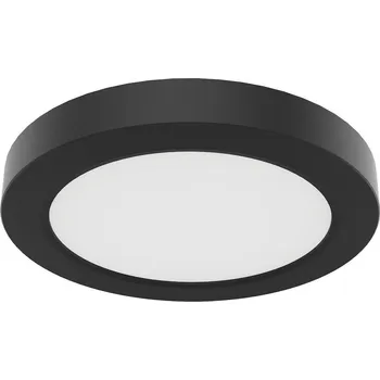 LED Stropní svítidlo EVORA LED/6W/230V 3000/4000/6000K pr. 14 cm černá
