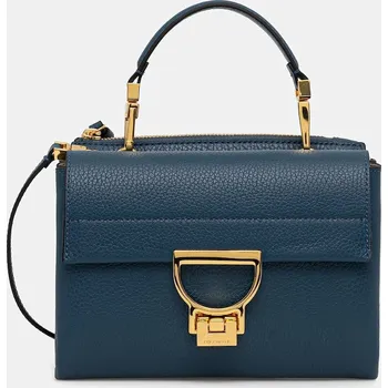 Kabelka Kožená kabelka Coccinelle černá barva, E1 MD5 55 B7 01 E1.MD5.55.B7.01 95X, vel. ONE SIZE