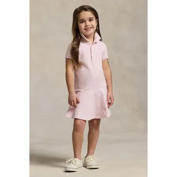 Dámské šaty Dívčí šaty Polo Ralph Lauren 312698754082 růžová 03X, vel. 94-100