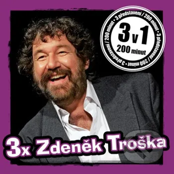 3x Zdeněk Troška - Zdeněk Troška (čte Zdeněk Troška) CDmp3