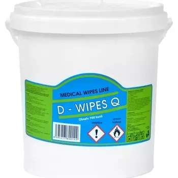 Utěrka Zvlhčené dezinfekční utěrky Medical wipes line D-WIPES+ 700