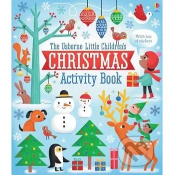 Cizojazyčná kniha Little Children´s Christmas Activity Book - James Maclaine Usborne