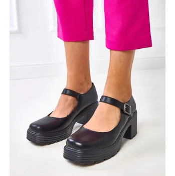 Dámské polobotky Polobotky na podpatku model 218165 Solea 36