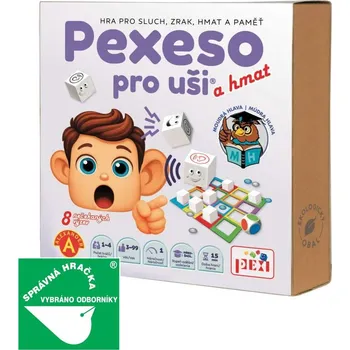 Desková hra PEXI Pexeso pro uši a hmat