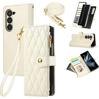 Pouzdro na mobilní telefon Glamour pouzdro, Samsung Galaxy Z Fold 7, bílé