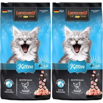 Krmivo pro kočku Leonardo Kitten 15 kg (2x 7,5 kg)