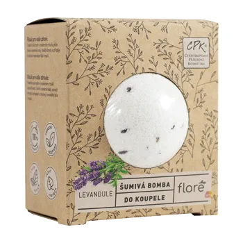 bomba do koupele Floré šumivá bomba 110g levandule