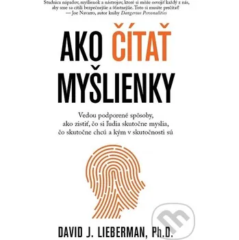 Kniha Ako čítať myšlienky - David J. Lieberman Eastone Books
