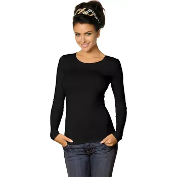 Dámské tričko Dámské tričko Manati long black - BABELL černá XL