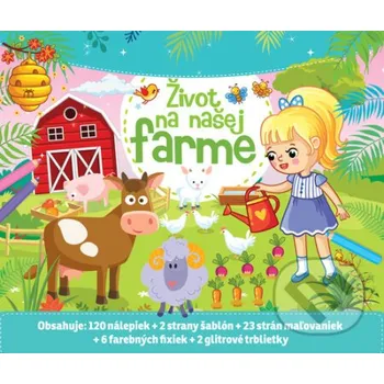 omalovánky Život na našej farme - Foni book Foni book