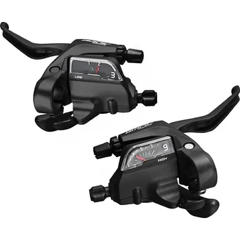 Řazení na kolo SHIMANO řad./brzdová páka ALIVIO ST-T4000 3x9 počet rychlostí: 3x9 rychlostí pár, uchycení: s objímkou a s ukazatelem