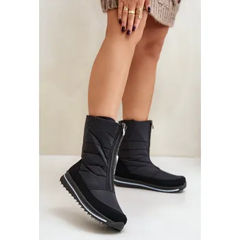 Dívčí sněhule Dámské Sněhule Se Zipem PROGJ-22-130 Černé 38