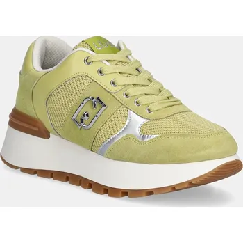 Dámské tenisky Tenisky Liu Jo AMAZING 43 BIS dámské, zelená barva, BA6031PX027S3952 71X, EUR 39