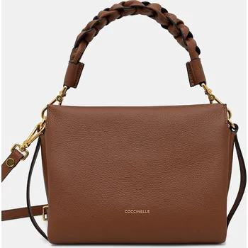 Kožená kabelka Coccinelle E1.M50.58.01.01 hnědá 88X, vel. ONE SIZE