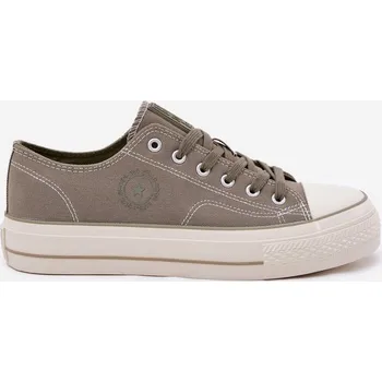 Sada pánského spodního prádla Pánské Tenisky Na Platformě Big Star RR174325 Zelené 42