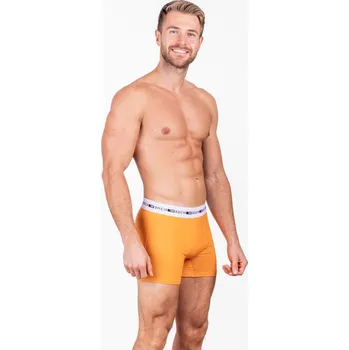 Boxerky Pánské boxerky Vuch Ragaz Orange Varianta: S