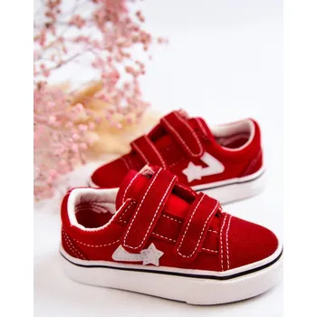 Sada pánského spodního prádla Klasické dětské tenisky se suchým zipem Červené Phiris 35