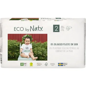 Plenkové kalhoty Plenky Eco by Naty Mini 3-6 kg (33 ks)