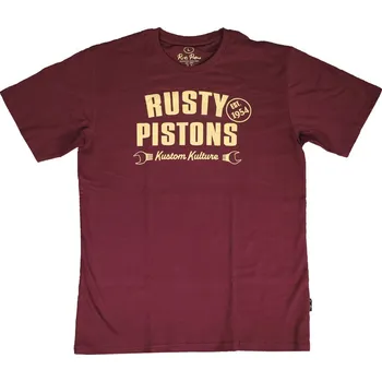 Rusty Pistons RPTSM102 Low Rod burgundy triko vel. 2XL