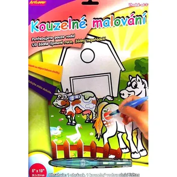 omalovánky ARTLOVER Kouzelné malování - Na statku