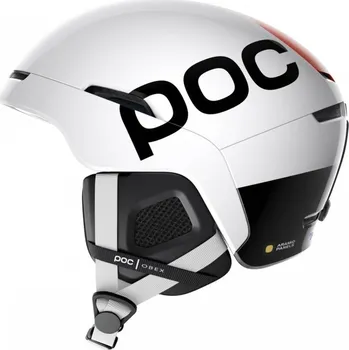 lyžařská helma POC Obex BC SPIN - hydrogen white/fluo orange AVIP - vel. XS/S (51/54 cm)