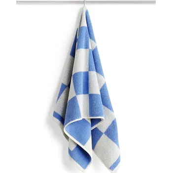 Ručník Malý bavlněný ručník HAY Check Organic 50 x 90 cm AE738.E153.AB72 modrá 50X