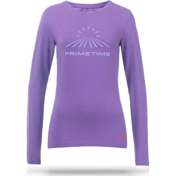 Dámské tričko ELAN T-SHIRT PRIMETIME LS W Barva: Fialová, Velikost: S