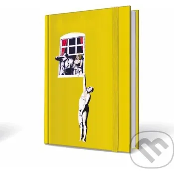 Doplněk ke knize Banksy WELL HUNG LOVER Notebook A5 - CMA Group CMA Group
