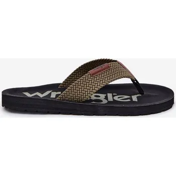 Sada pánského spodního prádla Pánské žabky WRANGLER ZANE FLIPFLOP MEN LOW 20251044.20251044.57B Zelené 40