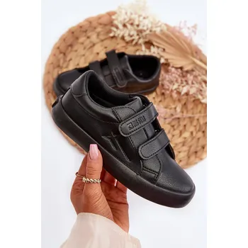 Sada pánského spodního prádla Dětské tenisky na suchý zip Big Star NN374006 Černé 32