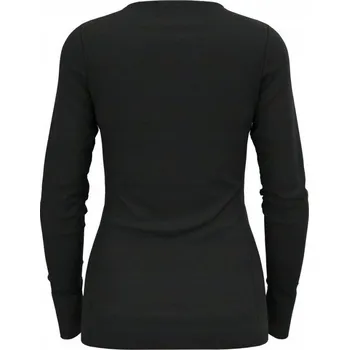 Dámské tričko Odlo BL TOP crew neck l/s MERINO 200 dámské tričko velikost S Black NEUPLATŇUJE SE