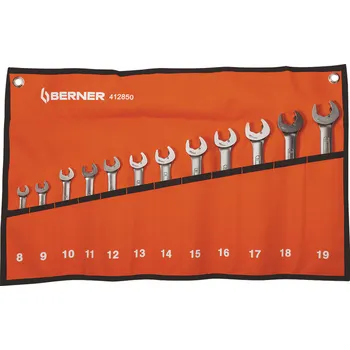 Autoklíč Berner Sada očkoplochých ráčnových klíčů, 12-dílná, 412850 + sleva 5% po přihlášení