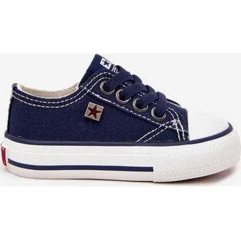 Dámské tenisky Dětské Klasické Tenisky Big Star DD374162 Tmavě Modré 20