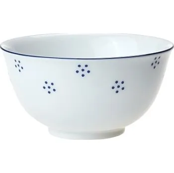 G.Benedikt 1882, Karlovy Vary Miska na nožce 11 cm Rona Valbella modrá D9417