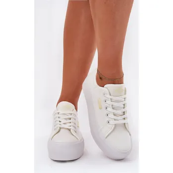 Dámská obuv Dámské Tenisky Na Platformě Lee Cooper LCW-25-31-3450L Bílé 38