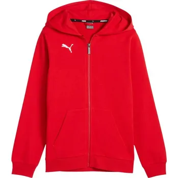 Chlapecká mikina Dětská mikina Puma teamGoal Casuals Hooded red 658596 01 128 cm