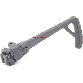 FAB Defense KPOS STOCK-AKS - KPOS pažba pro AKSU (Krinkov), s duralovým adaptérem - sklopná vpravo - černá