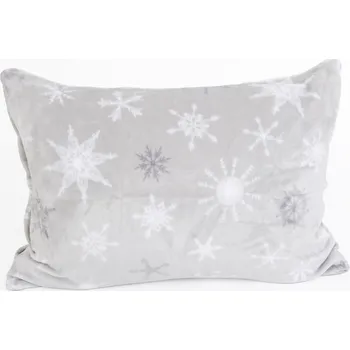 Povlak na polštářek Povlak na polštář mikroplyš Exclusive 40 × 60 cm - Frozen šedá