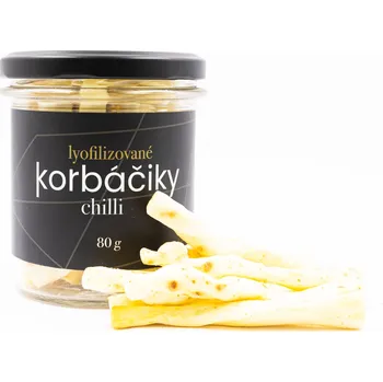 Lyopotraviny s.r.o. Lyofilizované korbáčiky - chilli, 80 g - Dárkové balení