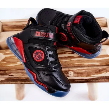 Sada pánského spodního prádla Dětské zateplené sportovní boty Big Star KK374095 Černá 31