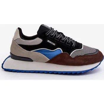 Sada pánského spodního prádla Pánské tenisky Big Star NN174322 Memory Foam System hnědo-černé 42