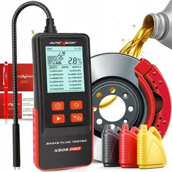 Autoelektronika AUTOXSCAN X502PRO - Digitální tester kvality brzdové kapaliny