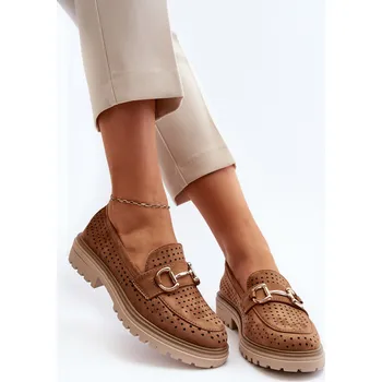 Dámské mokasíny Dámské lodičky s výšivkou Camel Talesse 37