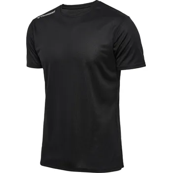 Florbalový dres HUMMEL RUN JERSEY S/S Barva: Černá, Velikost: XXL
