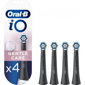 Náhradní hlavice k elektrickému kartáčku Oral-B iO Gentle Care 4 ks Černá