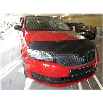 Kapota Kožený kryt/potah kapoty Škoda Rapid